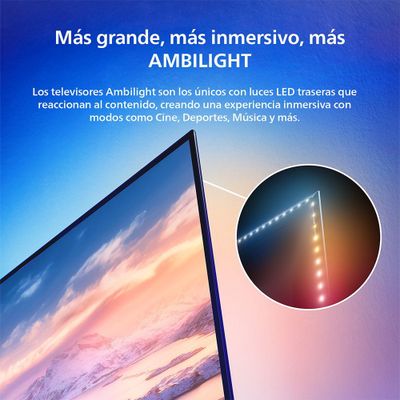 Imagen 2 del producto Smart TV LED Philips 85"" Ambilight TV 4K UHD 85PUD8209