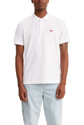 Polera Hombre Regular Fit Lisa con Logo Blanco Levis 35883-0003