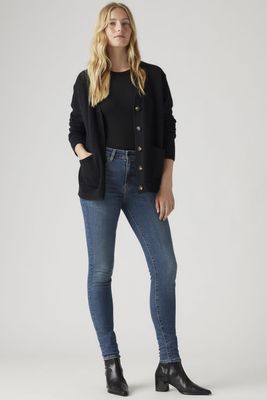 Imagen 2 del producto Jeans Mujer 721 HighRise Skinny Azul Oscuro Levis 18882-0594