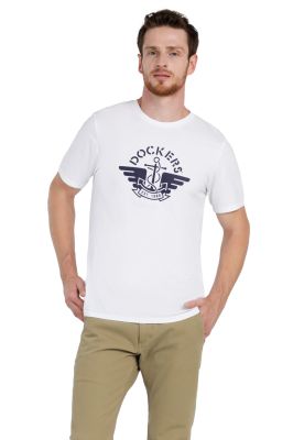 Polera Hombre Graphic Tee Regular Fit Blanco A1814-0000