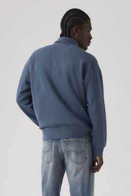 Imagen 2 del producto Polerón Hombre Marina Quarter Zip Azul Levis 005K1-0009