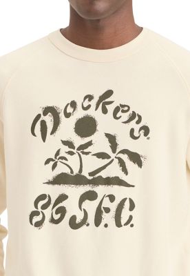 Imagen 2 del producto Polerón Hombre Crewneck Regular Fit Blanco A1104-0081