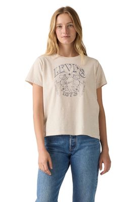 Imagen 1 del producto Polera Mujer Graphic Boxy Tshirt Beige Levis A8804-0050