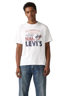 Polera Hombre Vintage Fit Graphic Blanco Levis 87373-0225