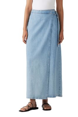 Falda Mujer Column Wrap Skirt Celeste Levis 001VG-0000