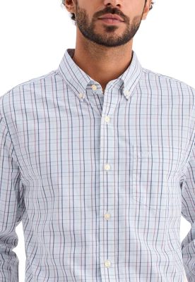 Imagen 2 del producto Camisa Hombre Signature LS Classic Fit Blanco Cuadro A4252-0120