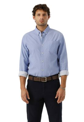 Camisa Hombre Woven Refine Classic Fit Azul 52798-1231