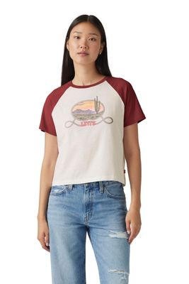 Polera Mujer Graphic Game Day Tee Blanco Levis A8809-0008
