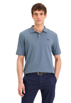 Polera Hombre Polo Regular Fit Azul A6925-0025