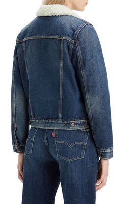 Imagen 2 del producto Chaqueta Mujer Original Sherpa Trucker Azul Levis 36136-0063