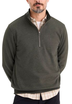 Imagen 2 del producto Sweater Hombre Quarter-Zip Fleece Regular Fit Verde A4165-0035