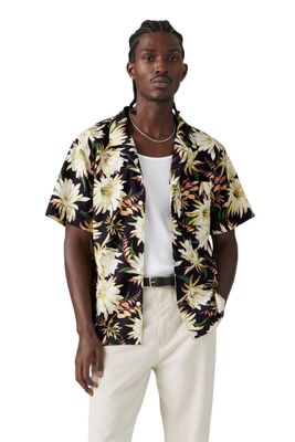 Camisa Hombre The Sunset Camp Shirt Negro Levis 72625-0116