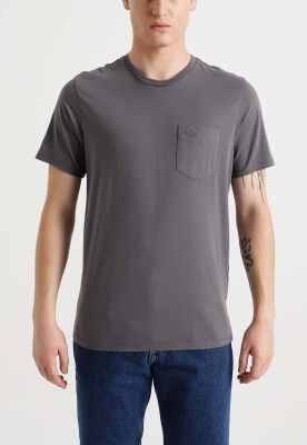 Polera Pocket Tee Slim Fit Gris