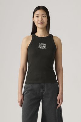Polera Mujer Essential Racer Tank Negro Levis 003QP-0004