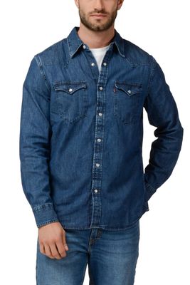Camisa Hombre Regular Classic Western Azul Levis 85745-0073
