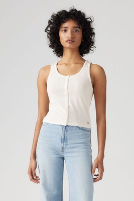 Polera Mujer Dry Goods Pointelle Tank Beige Levis 001ID-0000