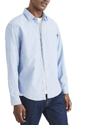 Camisa Hombre Oxford Regular Fit Celeste A3139-0002