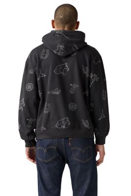 Imagen 2 del producto Polerón Hombre Relaxed Graphic Po Gris Levis 38479-0418