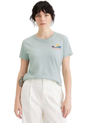 Imagen 1 del producto Polera Mujer Graphic Slim Fit Gris A5653-0011