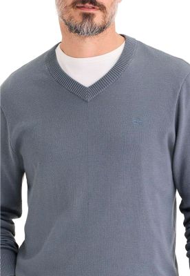 Imagen 2 del producto Sweater Hombre V-Neck Regular Fit Gris 000XZ-0007