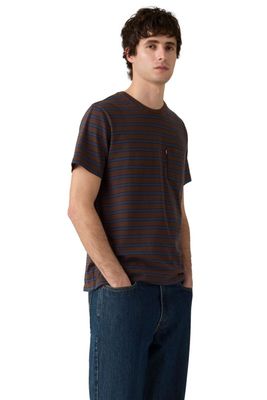 Polera Hombre Classic Pocket Tee Café Levis 19342-0438