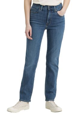 Jeans Mujer 724 High Rise Straight Azul Levis 18883-0238