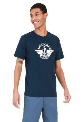 Polera Hombre Graphic Tee Regular Fit Azul A1814-0001