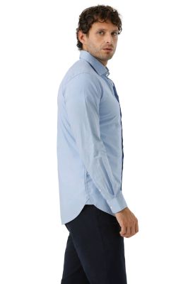 Imagen 2 del producto Camisa Hombre Crafted Slim Fit Blues A4285-0023