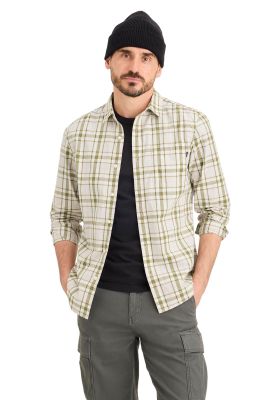 Camisa Hombre Ultimate LS Slim Fit Beige A4253-0083