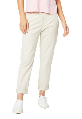 Imagen 1 del producto Pantalón Mujer Weekend Chino Slim Ankle Fit Khaki 52699-0035