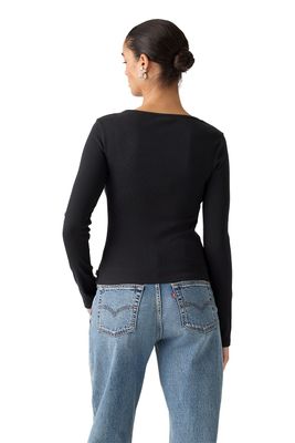Imagen 2 del producto Polera Mujer Essential Neck Negro Levis 005IO-0000