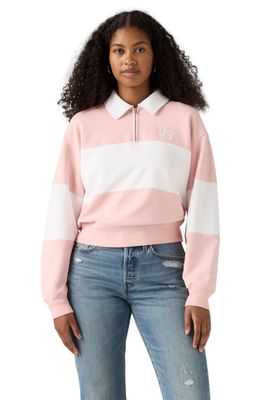 Imagen 1 del producto Polerón Mujer Banks 1/4 Zip Rosado Levis 003QM-0002