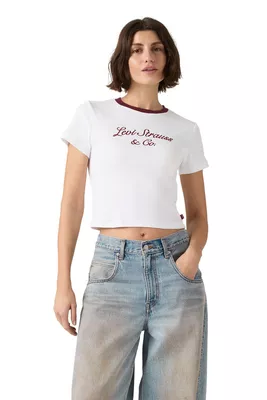 Polera Mujer Gr Essential Sporty Tee Blanco Levis A8798-0083