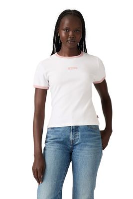 Polera Mujer Graphic Ringer Rickie Blanco Levis A3519-0047