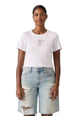 Polera Mujer Graphic Rickie Tee Blanco Levis 17944-0114