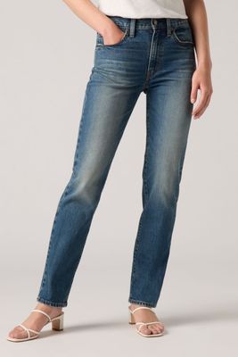 Jeans Mujer 724 High Rise Straight Azul Levis 18883-0381