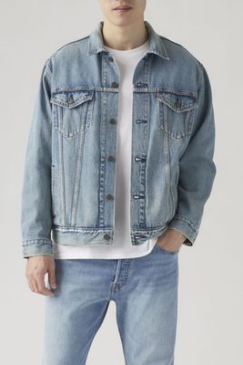 Chaqueta Hombre Relaxed Fit Trucker Azul Levis A5782-0013