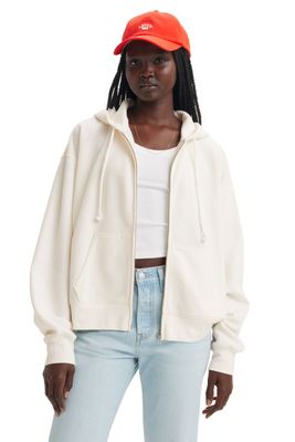 Polerón Mujer Everyday Zip Hoodie Blanco Levis A5945-0015