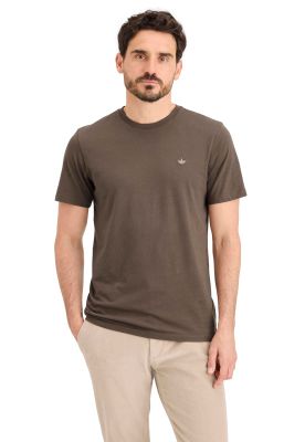 Imagen 1 del producto Polera Hombre Crewneck Tee Slim Fit Café A3143-0043