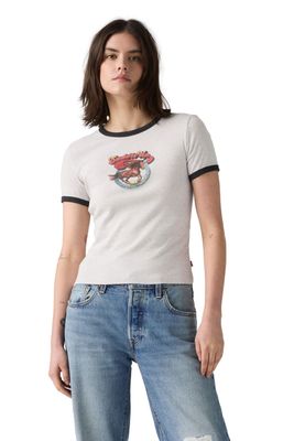 Imagen 1 del producto Polera Mujer Graphic Ringer Rickie Blanco Levis A3519-0026