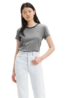 Polera Mujer Perfect Tee Negro Levis 39185-0087