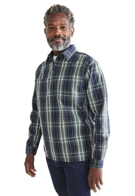 Camisa Hombre Worker Woven Relaxed Fit Verde