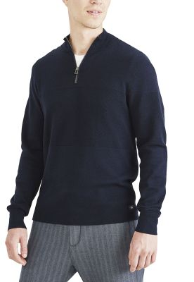 Imagen 2 del producto Sweater Hombre Quarter-Zip Regular Fit Azul