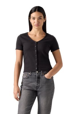 Polera Mujer Muse Tee Negro Levis A8782-0011
