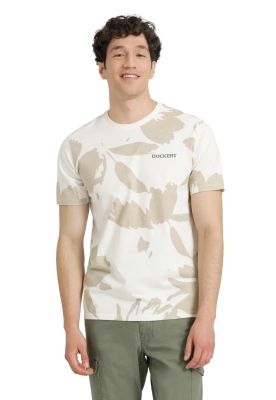 Polera Hombre Graphic Tee Slim Fit Egret/Blanco