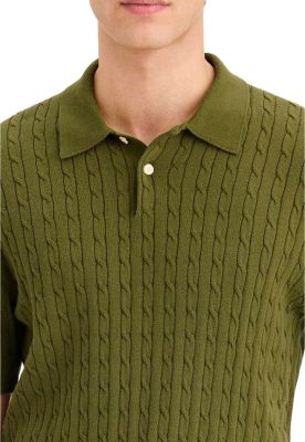 Imagen 2 del producto Sweater Hombre Polo Regular Fit Verde A0768-0014