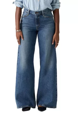 Jeans Mujer 94 Baggy Wide Leg Azul Levis A5929-0041