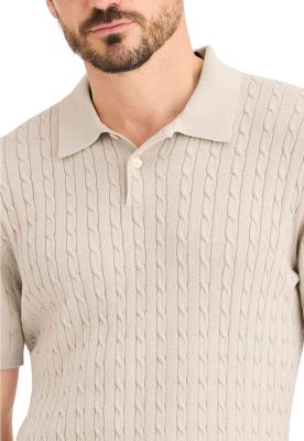 Imagen 2 del producto Sweater Hombre Polo Regular Fit Beige A0768-0013
