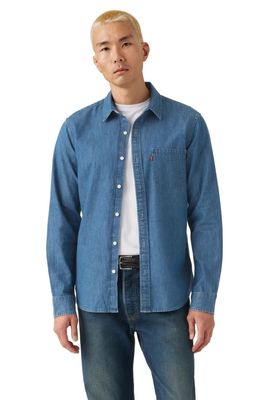 Imagen 1 del producto Camisa Hombre Classic 1 Pkt Standard Azul Levis 85748-0356