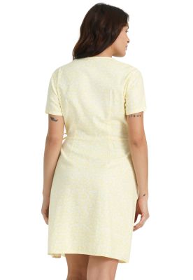 Imagen 2 del producto Vestido Mujer Wrap Amarillo A6988-0000